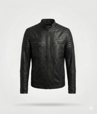 جاكيت "الريسر" الأسود